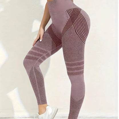 Ultra-High-Waist Yoga Pants Seamless Fitness Leggings